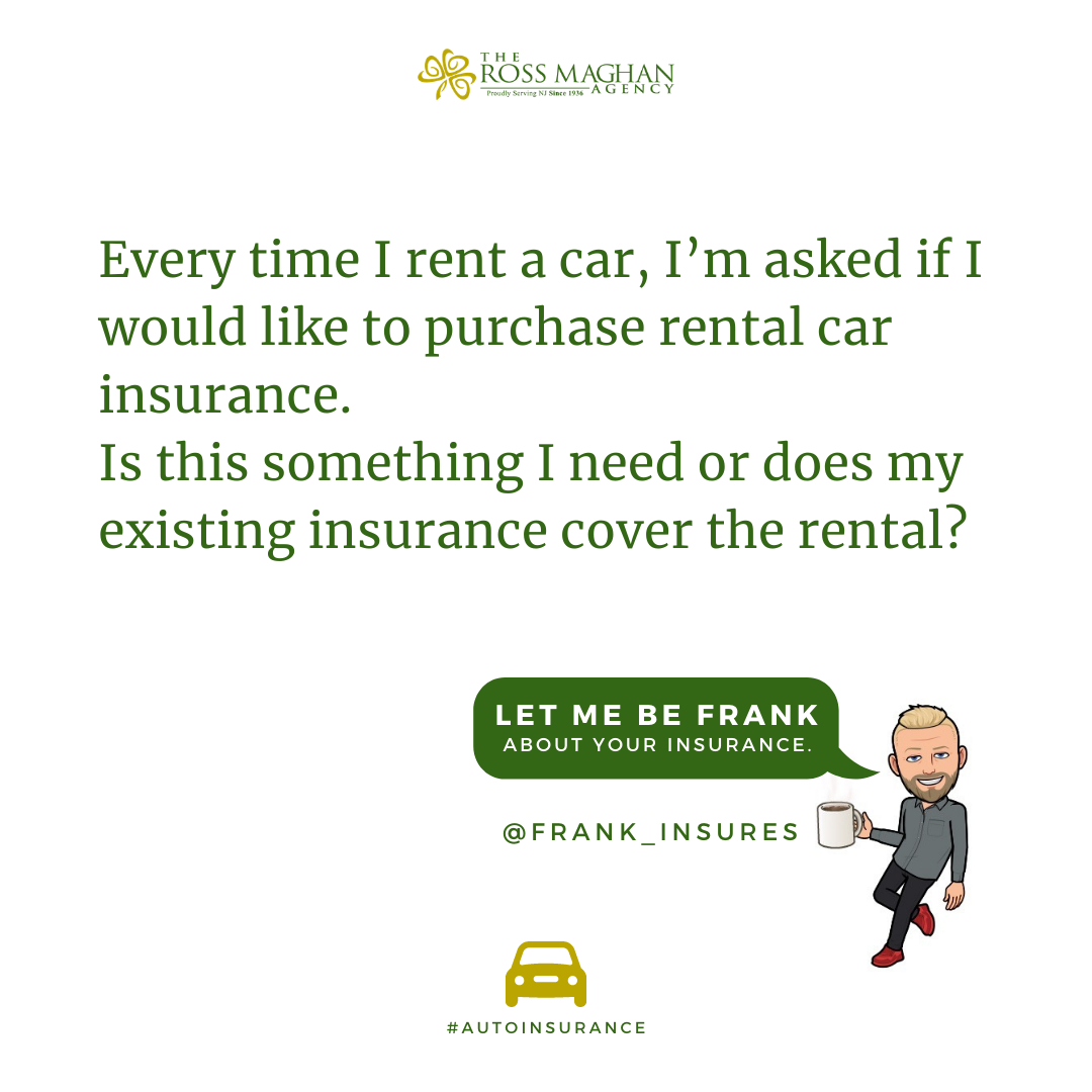 Featured image for “Every time I rent a car, I’m asked if I would like to purchase rental car insurance. Is this something I need or does my existing insurance cover the rental?”